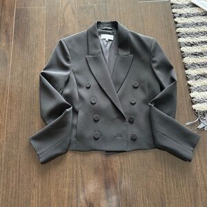 Patriza Pepe cropped blazer in black. Great conditon.